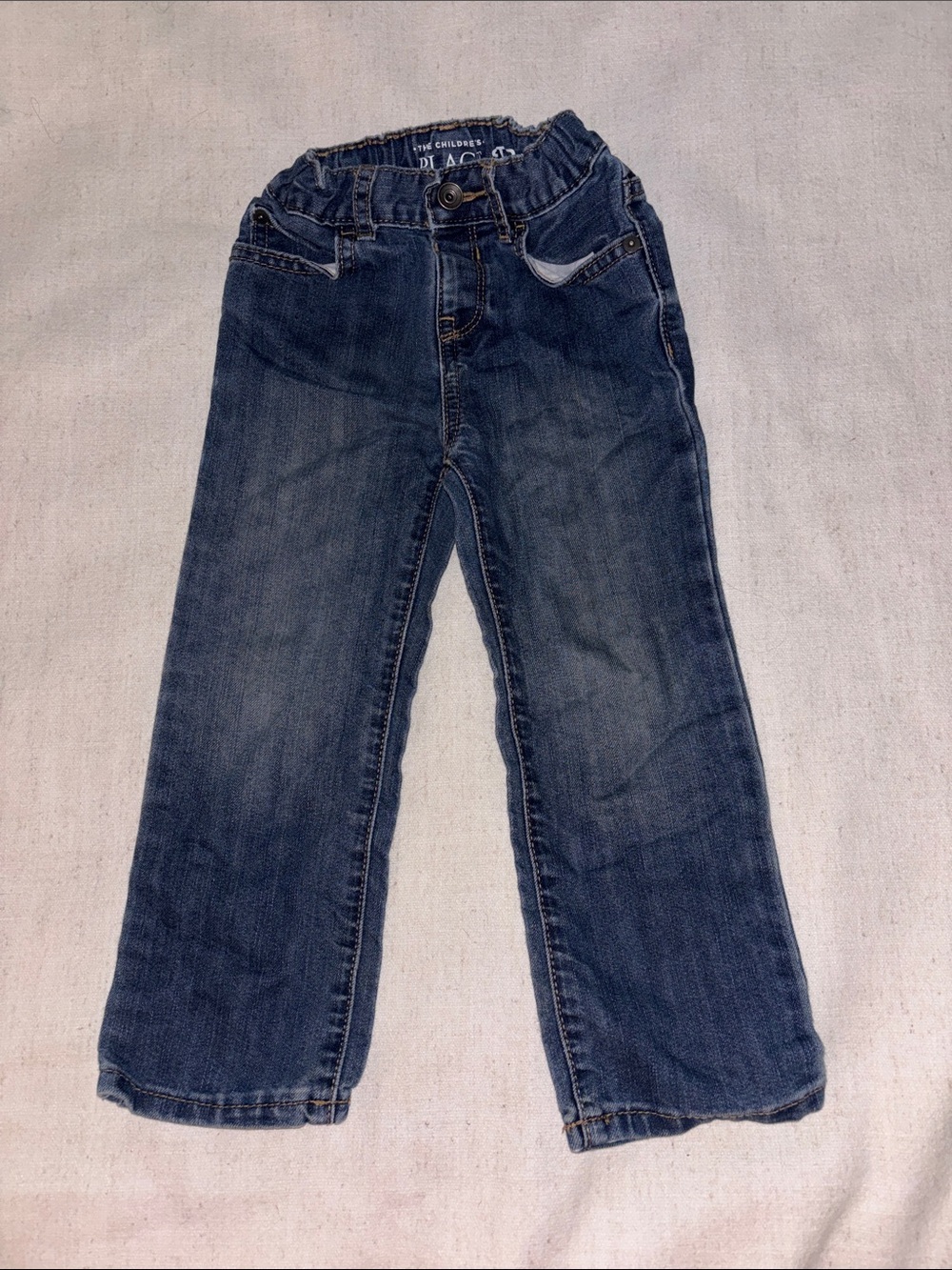The Children's Place Dark Blue Denim Jeans for Kids